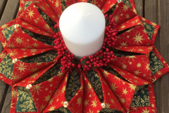 Re-useable table centre-piece or Christmas wreath in alternative colour